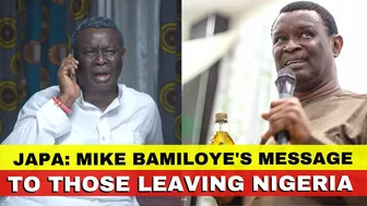 Japa: Mike Bamiloye Speaks To Christians Planning to Travel Abroad