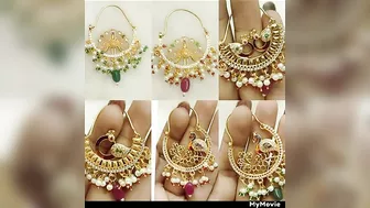 letest gold nathiya design // bridal nathiya design // nose ring new models ????????????