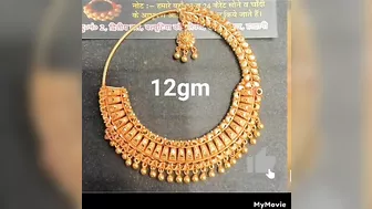 letest gold nathiya design // bridal nathiya design // nose ring new models ????????????