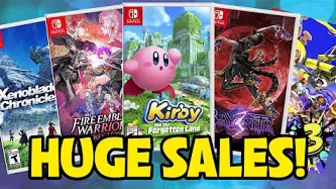 Huge Sales on Nintendo Switch's 2022 BEST GAMES!