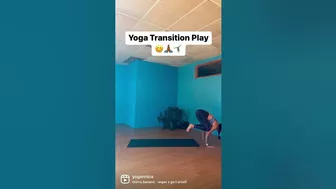 YOGA TRANSITION PLAY, forearm balance to crow! What Is your favorite yoga flow Transitions?