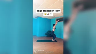 YOGA TRANSITION PLAY, forearm balance to crow! What Is your favorite yoga flow Transitions?