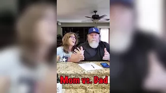 Mom vs dad compilation