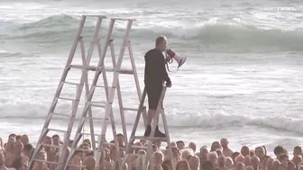 Erstmals 2.500 Menschen nackt am Bondi Beach - einige der besten Bilder