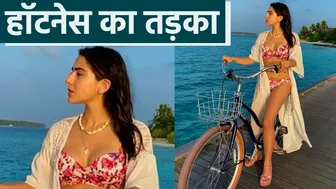 Sara Ali Khan Pink Bikini में Flaunt किया Perfect Figure, Fans Shocking Reaction Viral | Boldsky