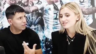 "Piden IG de la rubia" | Kun Agüero con Morena Beltrán y Martin Souto