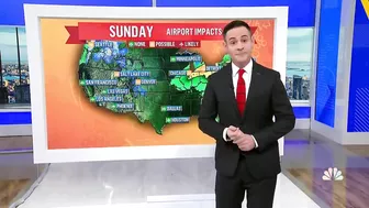 Messy Holiday Travel Weather Forecast