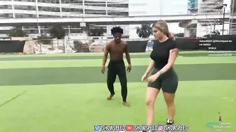 iShowSpeed Plays Soccer With A MODEL