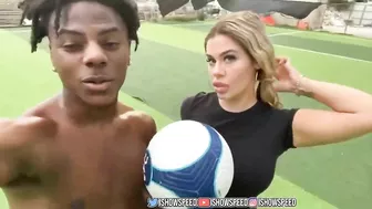 iShowSpeed Plays Soccer With A MODEL