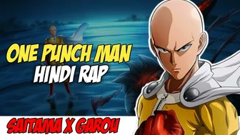 One Punch Man Hindi Rap By Dikz | Hindi Anime Rap | Saitama Vs Garou AMV