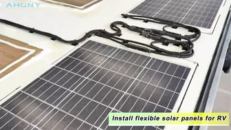 RV AHONY Flexible Solar Panel Manufacturing Process