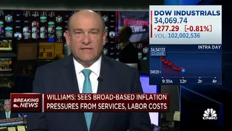 Underlying inflation the biggest challenge for the Fed, says New York Fed President John Williams