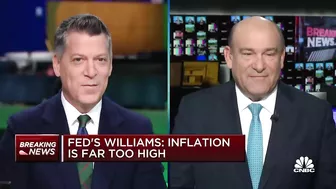 Underlying inflation the biggest challenge for the Fed, says New York Fed President John Williams