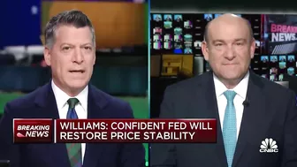 Underlying inflation the biggest challenge for the Fed, says New York Fed President John Williams