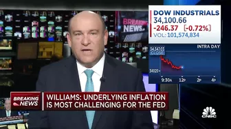 Underlying inflation the biggest challenge for the Fed, says New York Fed President John Williams