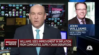 Underlying inflation the biggest challenge for the Fed, says New York Fed President John Williams