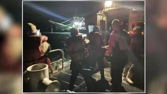 Coast Guard rescues 4 in sinking shrimp vessel south of Jamaica Beach