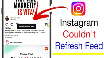 How to fix instagram couldn't refresh feed android 2022