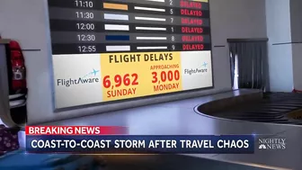 Severe Weather Disrupting Travel After Holiday Weekend