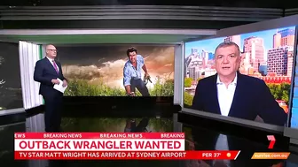 Why celebrity crocodile wrangler Matt Wright is in trouble with police | Sunrise