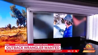 Why celebrity crocodile wrangler Matt Wright is in trouble with police | Sunrise