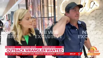 Why celebrity crocodile wrangler Matt Wright is in trouble with police | Sunrise