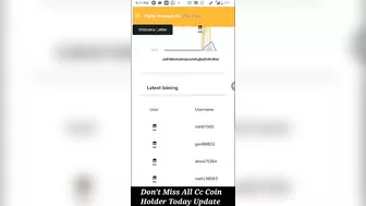 Celebrity Coin Price Again 5 USD Only 7 Day's Wait l Celebrity Coin l Cc Coin Withdrawal Cancel News