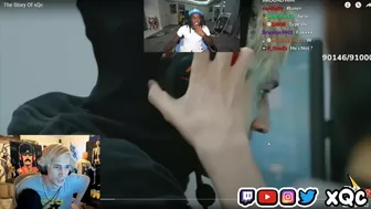 xQc clicks on Kai's stream at the perfect time