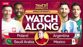 POLAND vs ARGENTINA & SAUDI ARABAI vs MEXICO LIVE Stream Watchalong | QATAR 2022 test