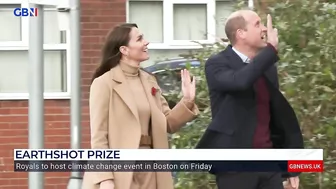 William and Kate travel to Boston for Earthshot Prize Awards | Cameron Walker reports