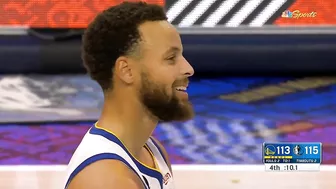 Steph was called for travel with 10 sec left in the game but Mully doesn't believe it