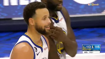 Steph was called for travel with 10 sec left in the game but Mully doesn't believe it