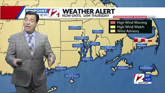 Travel impacted as wind advisory is issued on Thursday