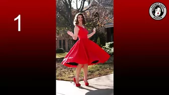 Models in red dresses vol.2 - with bonus video