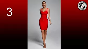 Models in red dresses vol.2 - with bonus video