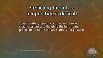 Climate change models mistaken predictions