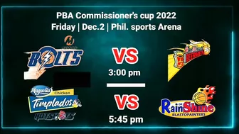 PBA Standings today as of November 30, 2022 | PBA Game results | PBA Schedules December 2, 2022