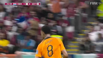 Gakpo strikes again | Netherlands v Qatar | FIFA World Cup Qatar 2022