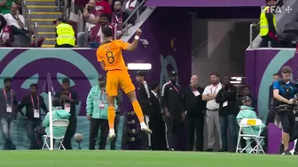 Gakpo strikes again | Netherlands v Qatar | FIFA World Cup Qatar 2022