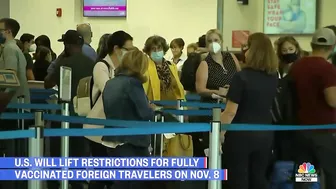 U.S. To Lift Travel Restrictions For Fully Vaccinated Foreign Travelers