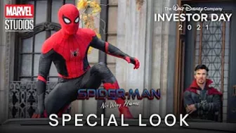 SPIDER-MAN: NO WAY HOME (2021) 'SPECIAL LOOK' Trailer | Disney+ Investors Day 2021 | Marvel Studios