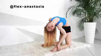 ONLYFANS @FLEX-ANASTASIA Body Stretch Therapy/ YOGA POSES, Best contortion/ forward fold/ back