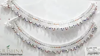 Silver Payal Design | Latest Silver Anklets Designs | Chandi Ki Payal Ke Models