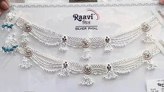 Silver Payal Design | Latest Silver Anklets Designs | Chandi Ki Payal Ke Models