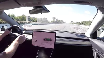 2020 Tesla Model 3 LR with Acceleration Boost vs Camaro V8, 1/4 and 1/4 mile