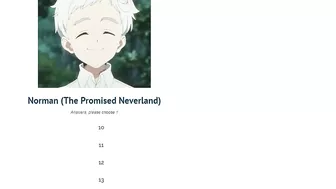 If I guess the age wrong, the video ends - Anime Character Age Quiz