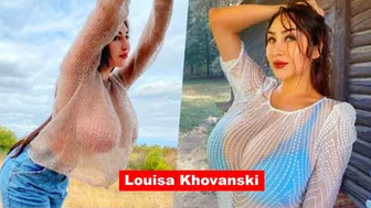 Louisa Khovanski Curvy Plus-Size model | Curvy Fashion Nova | Body Positivity | Biography2021 & Wiki