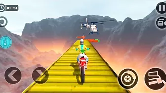 Impossible Motorcycle Racing Tracks - Motorbike Riding Games - Android Gameplay