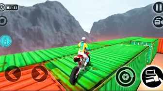 Impossible Motorcycle Racing Tracks - Motorbike Riding Games - Android Gameplay