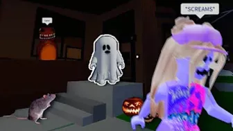 HALLOWEEN IN A SCARY HOUSE????? (ROBLOX | COMEDY | TIKTOK)